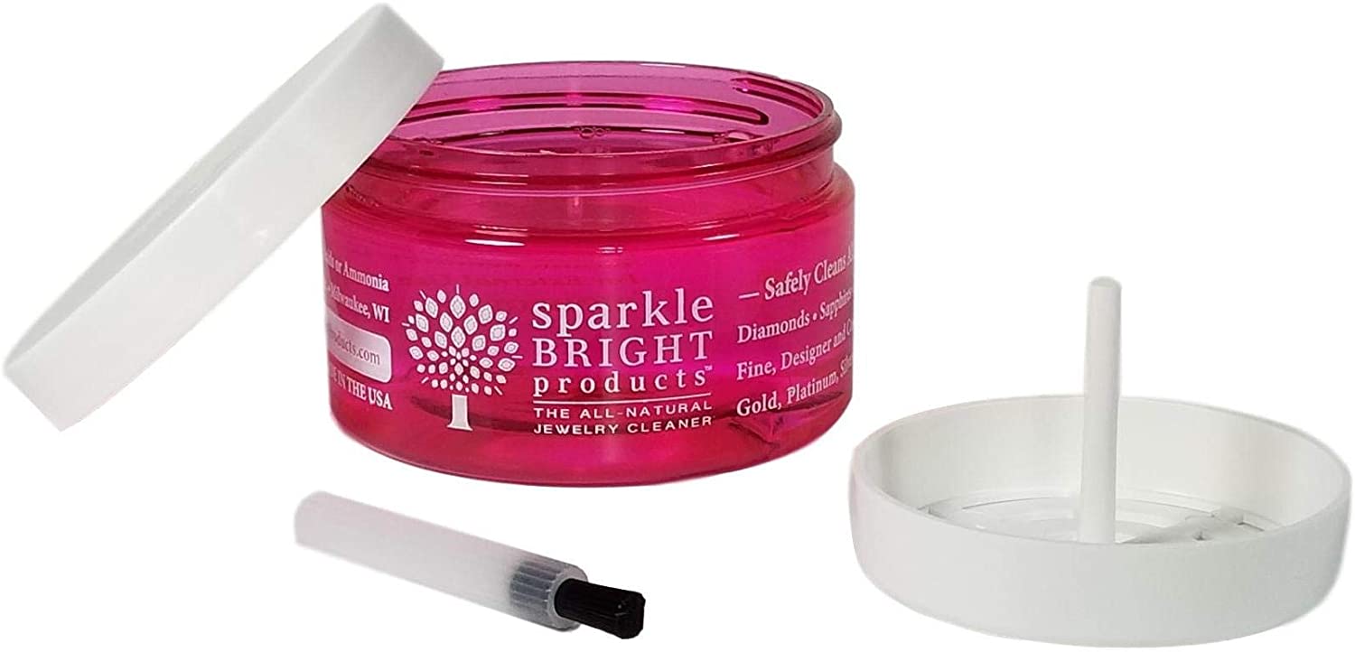 Sparkle Bright Jewelry Cleaner  Deluxe Jewelry Cleaning Kit